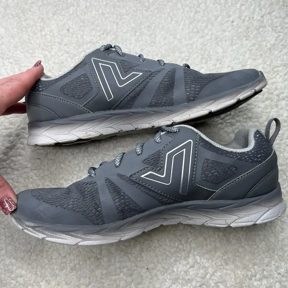 Vionic Miles Active Gray Walking Sneakers 9.5